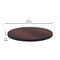 Flash Furniture Round Reversible Top, Black/Mahogany, 24", PK3 3-XU-RD-24-MBT-GG - alternate 6